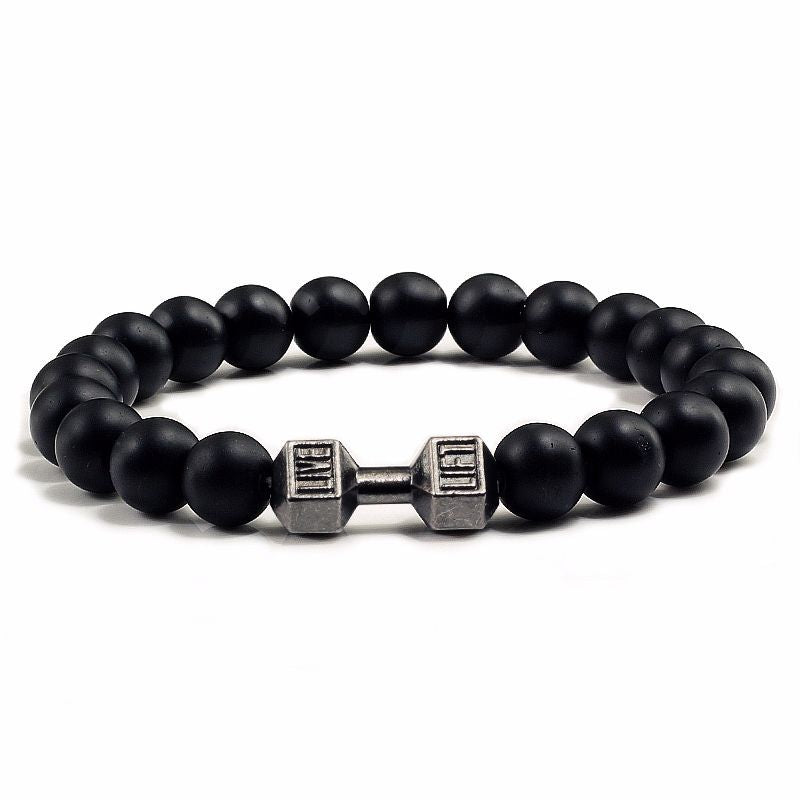 Astrava | Betoverend Dumbbell Armband voor Kracht en Harmonie