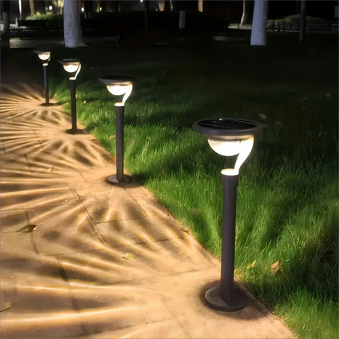 EcoTwist – Duurzame zonne-energie tuinlamp voor sfeervolle buitenverlichting