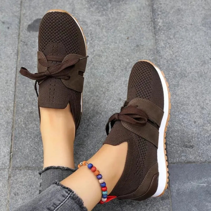 Sylvie- Trendy En Comfortabele Ademende Dames Sneakers