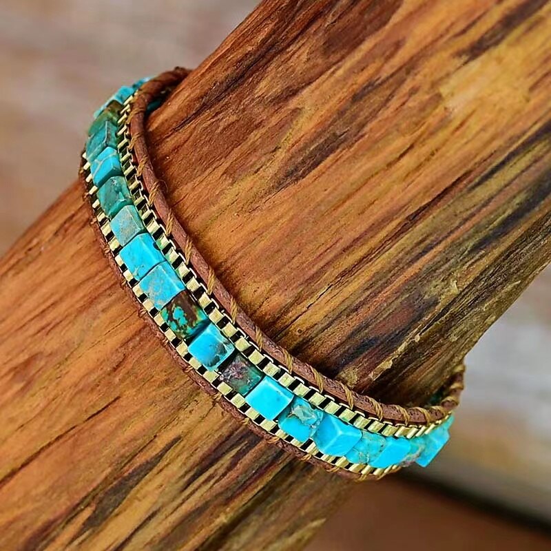 Turquoise Royale - Luxe Turquoise Keizersteen Armband