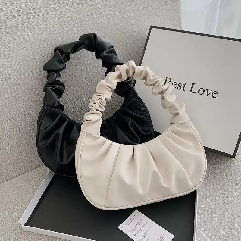 Myla Geplooide Handtas