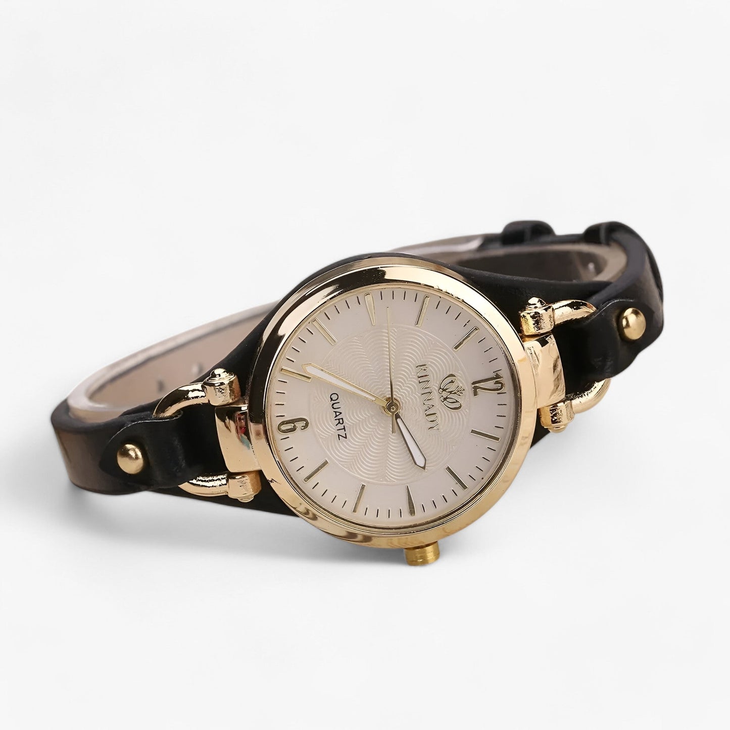 Alina Stijlvol Dameshorloge – Elegantie in een Slanke PU Leren Armband