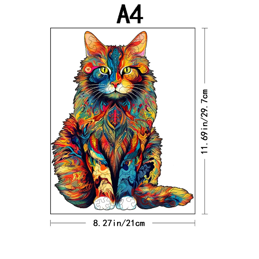WildWonder Puzzel - Kat