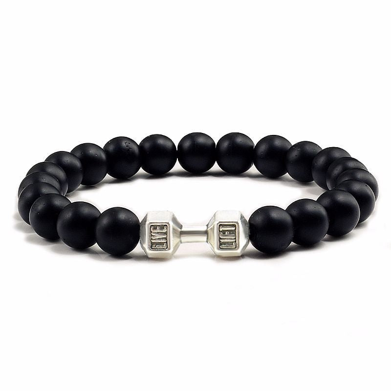 Astrava | Betoverend Dumbbell Armband voor Kracht en Harmonie