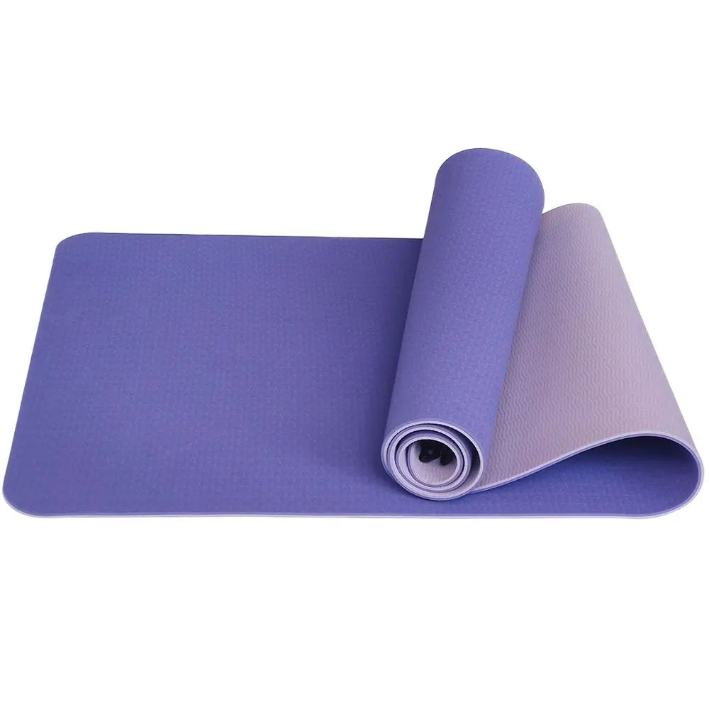 Opvouwbare Yoga Mat – Dubbelzijdige Anti-Slip Fitnessmat voor Oefeningen