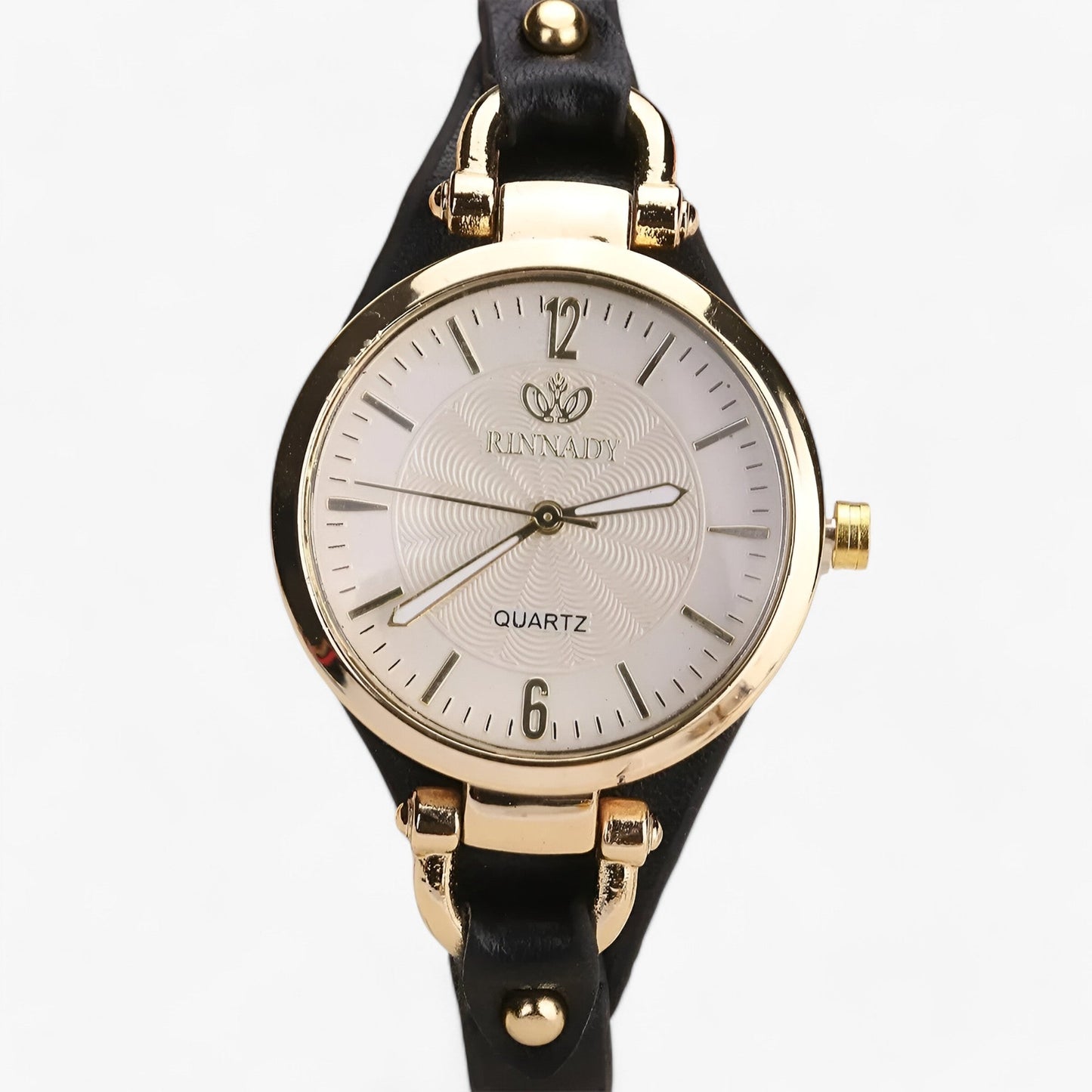 Alina Stijlvol Dameshorloge – Elegantie in een Slanke PU Leren Armband
