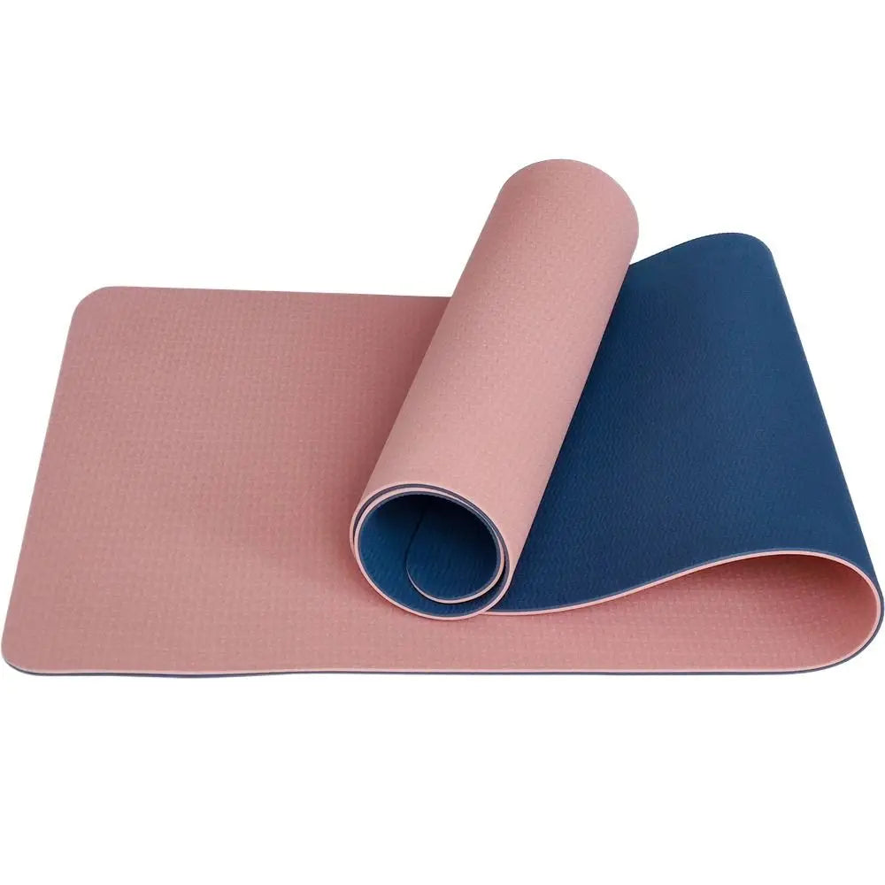 Opvouwbare Yoga Mat – Dubbelzijdige Anti-Slip Fitnessmat voor Oefeningen
