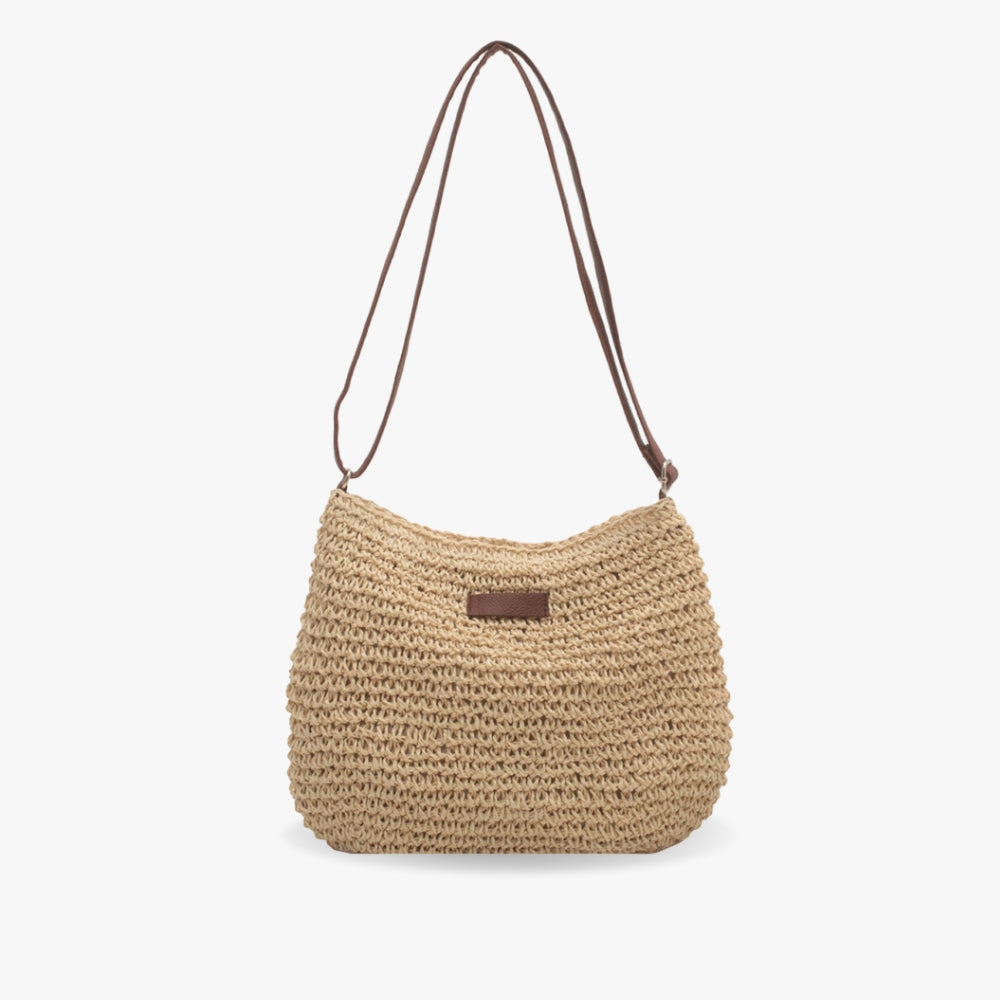 Schoudertas beige