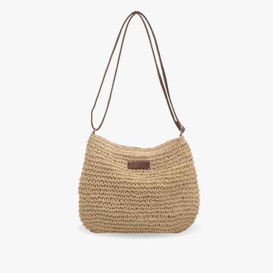Schoudertas beige