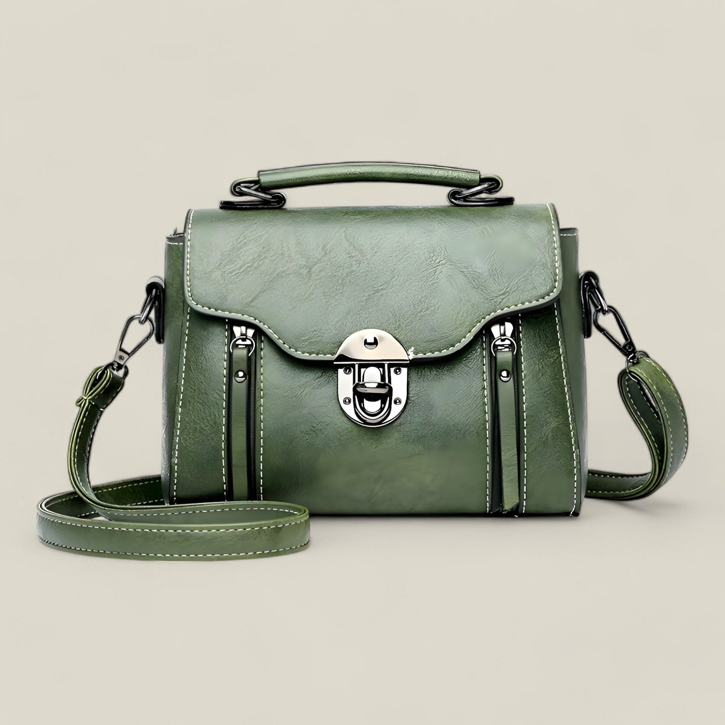 Schoudertas groen Noa Belle