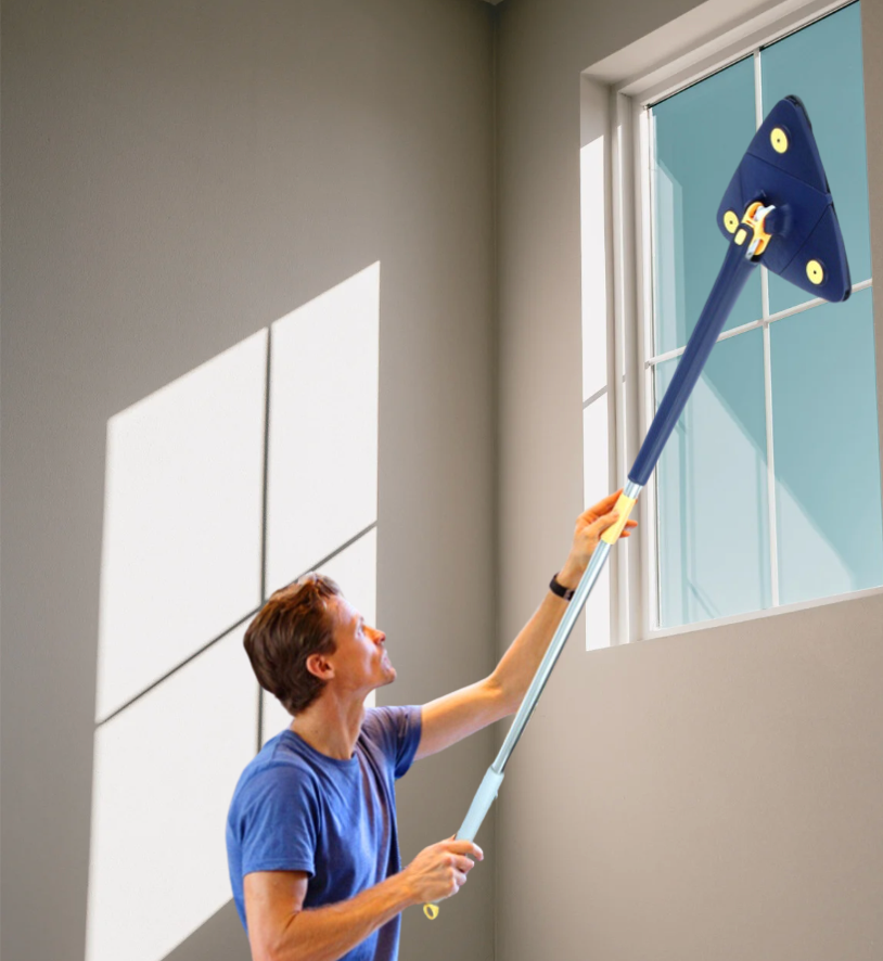 FlexiMop 360° Pro | Draaibare Microvezel Mop