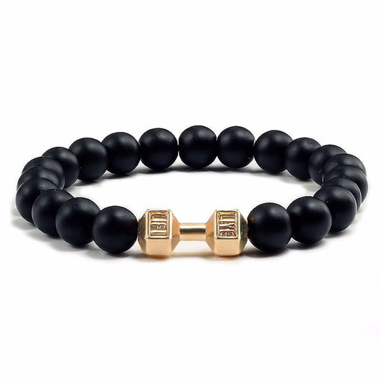 Astrava | Betoverend Dumbbell Armband voor Kracht en Harmonie