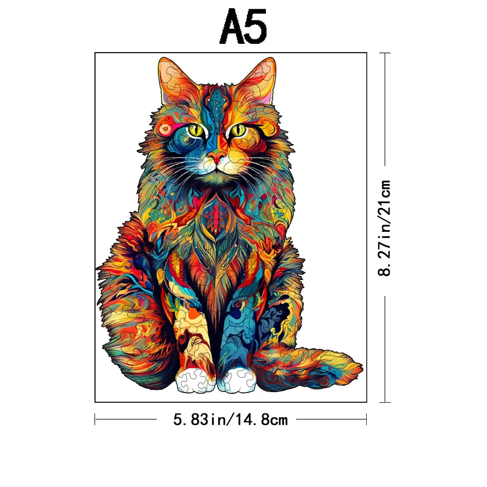 WildWonder Puzzel - Kat
