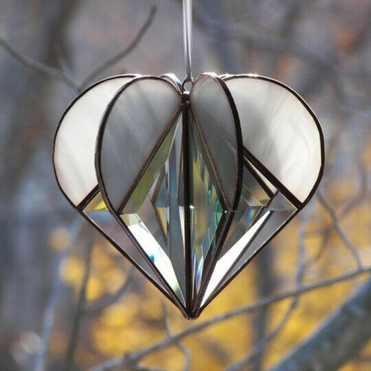 ShineHearts - Handgemaakte Hartdecoraties van gekleurd glas