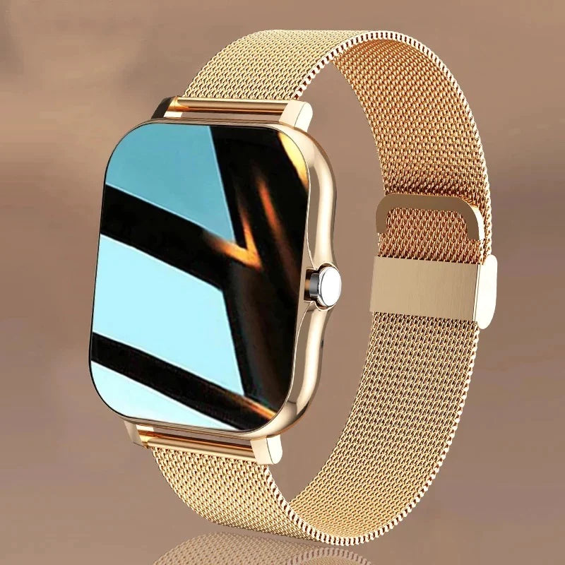 smartwatch multifunctioneel goud