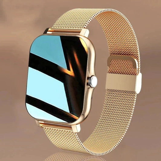 smartwatch multifunctioneel goud
