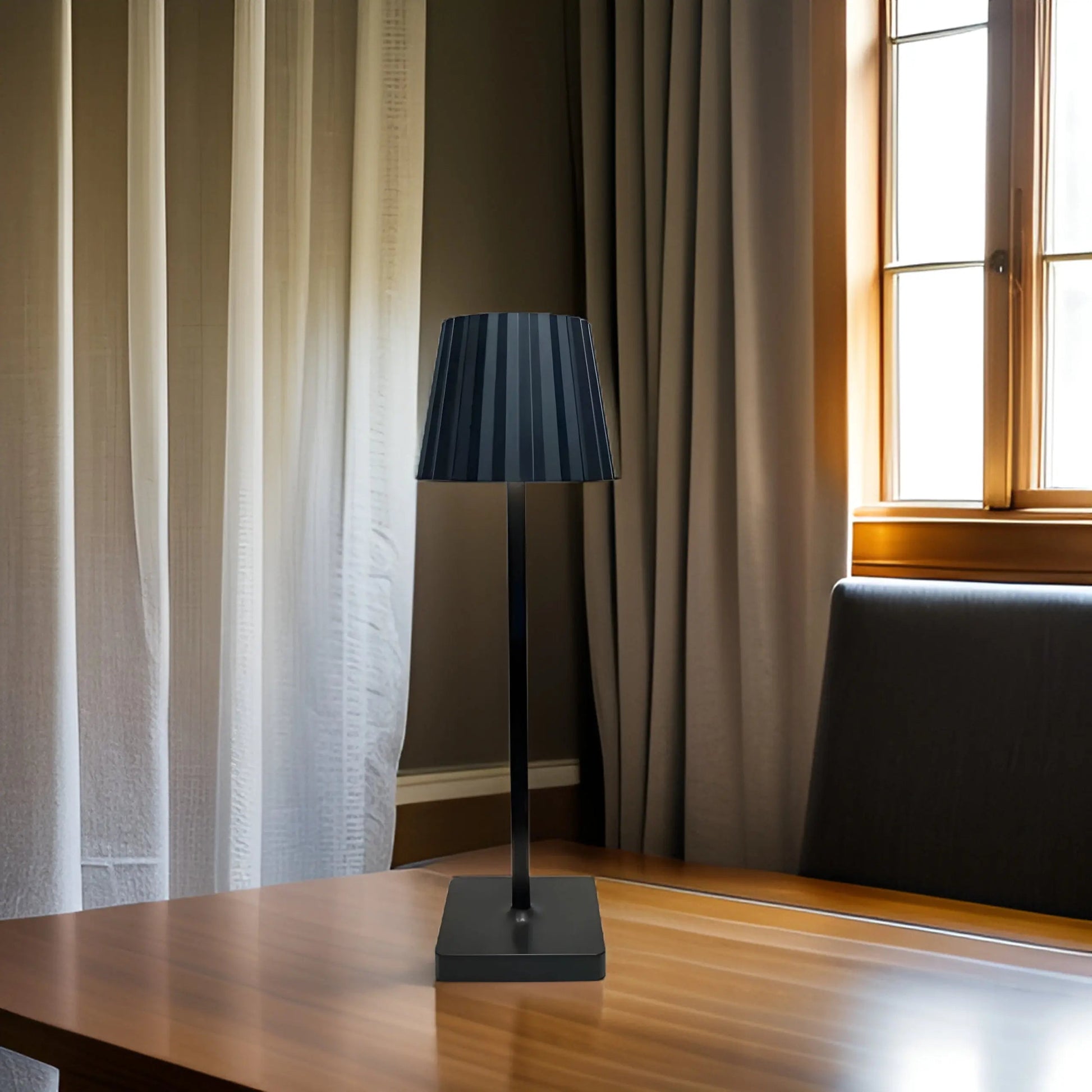 tafellamp modern zwart