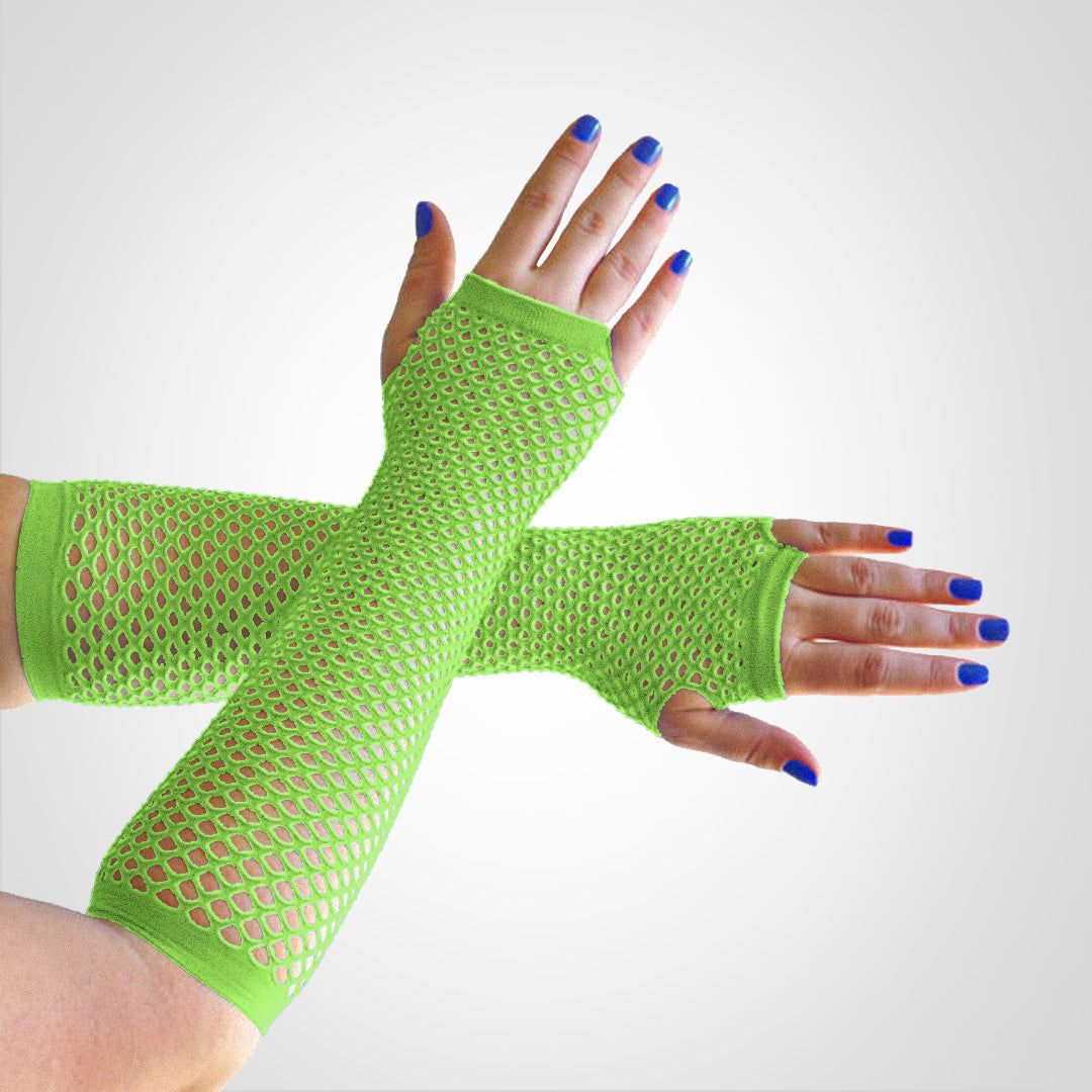 TecStyle | Lange vingerloze net-handschoenen