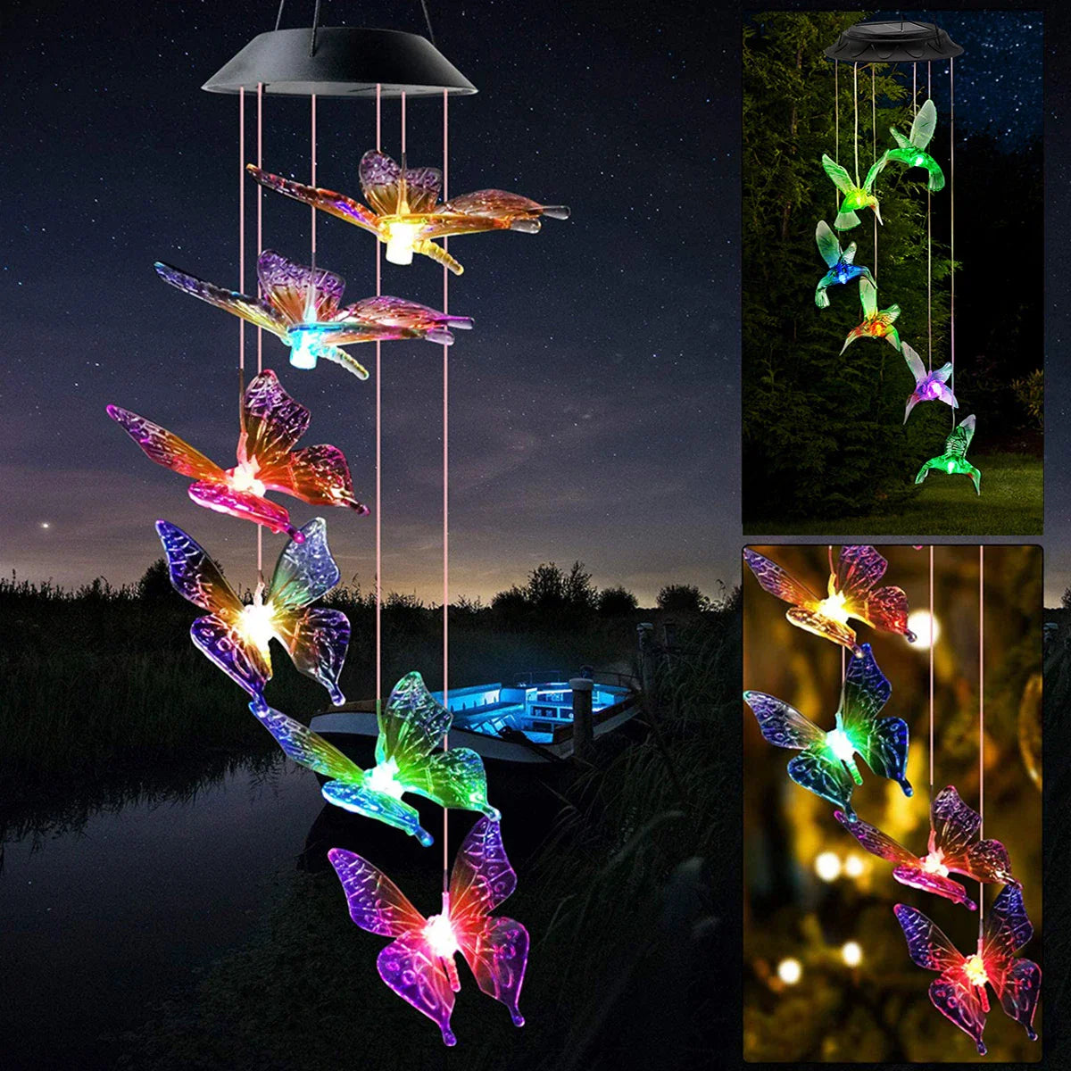 tuin verlichting vogel