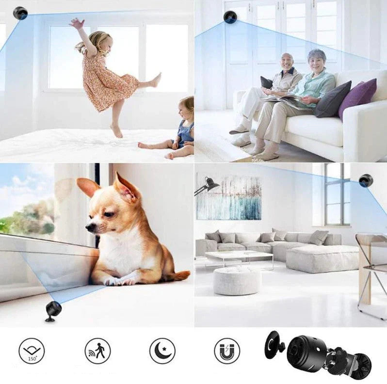SafeCam Ultra - 1080P Draadloze WiFi Camera met Nachtzicht