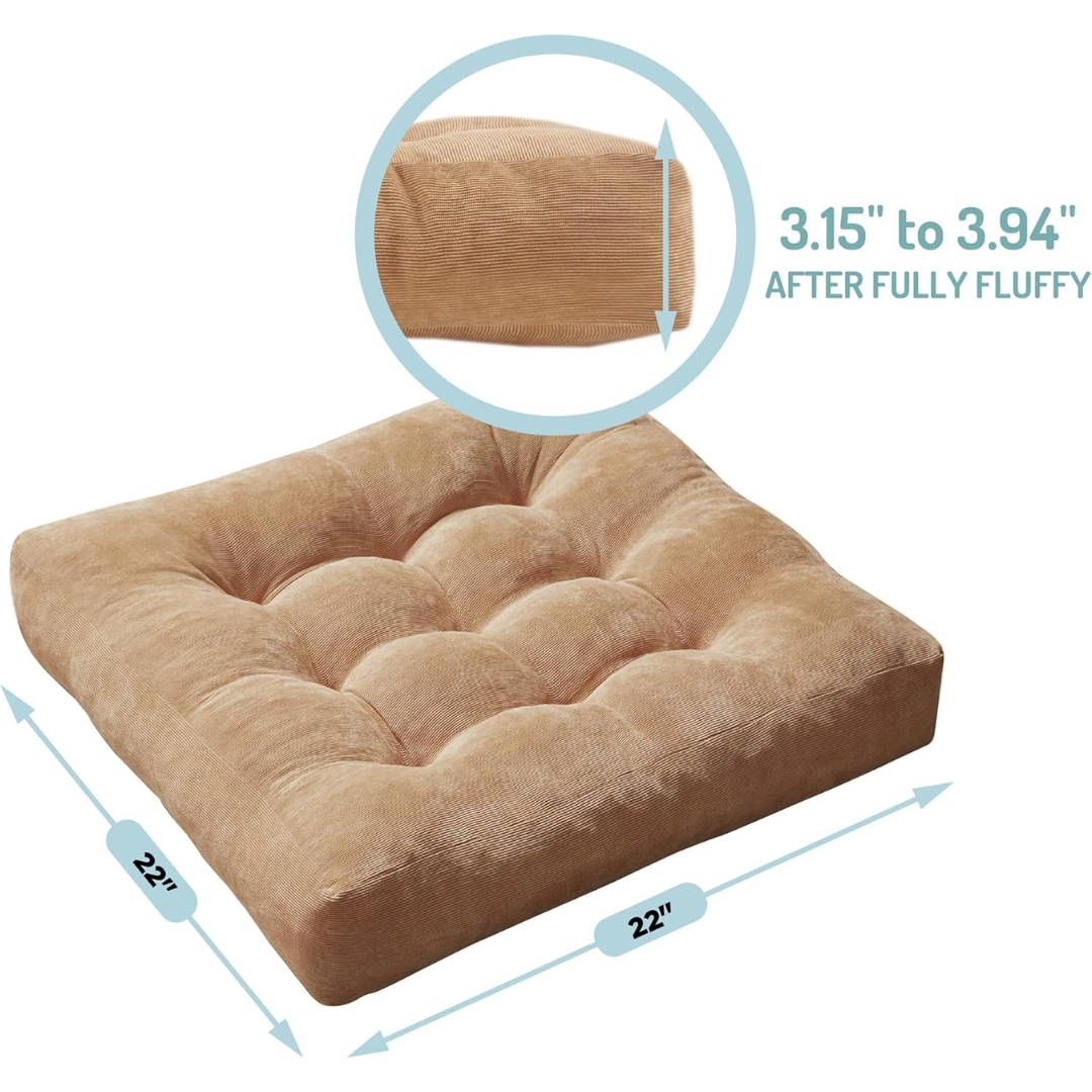 ZenSet – Duo Luxe Meditatiekussens - Set van 2