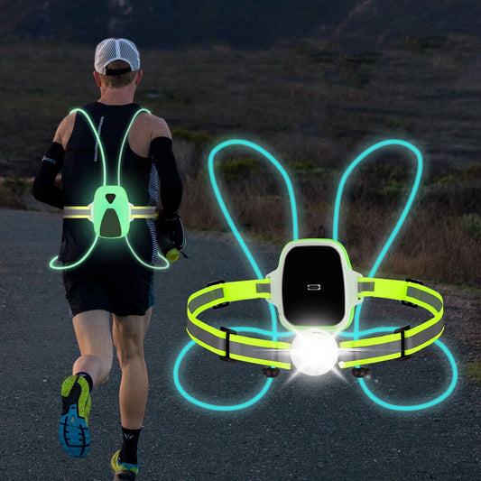 veiligheidsvest verlicht lopen