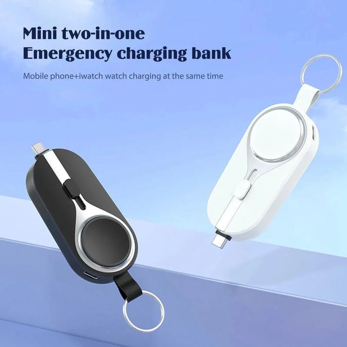 SnapPower– Compacte Draadloze Oplaadclip voor Handige en Draagbare Stroomvoorziening