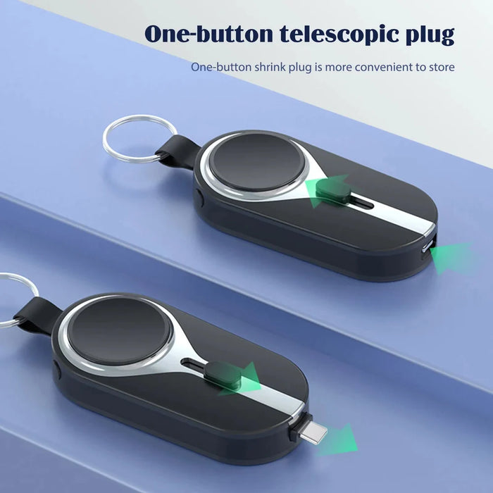SnapPower– Compacte Draadloze Oplaadclip voor Handige en Draagbare Stroomvoorziening