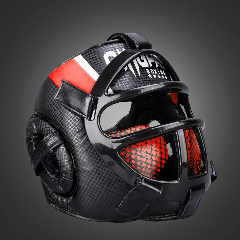 gezichtsmasker beschermend sport rood