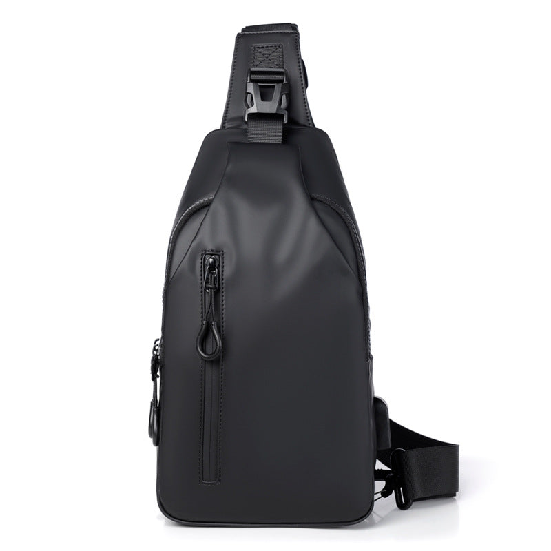 TitanX Rugtas - Zwarte Crossbody-Rugzak voor Mannen
