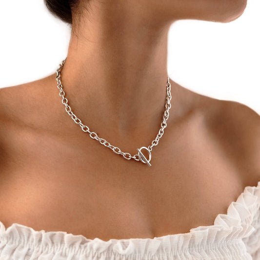 Selora | Geometrische Design Ketting – Minimalistische Luxe