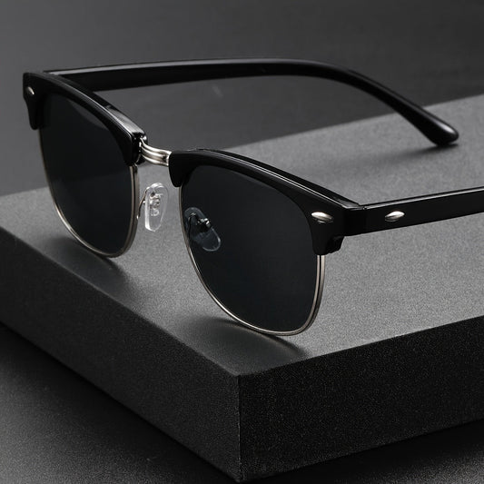 Premium Zonnebril met Ovaal Frame – Tijdloze Klasse & Stijl