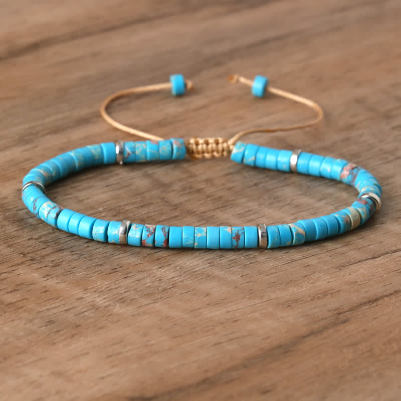 Lumineaux Elegante Armband met 2,4 mm Natuurlijke Steentjes