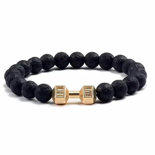 Astrava | Betoverend Dumbbell Armband voor Kracht en Harmonie