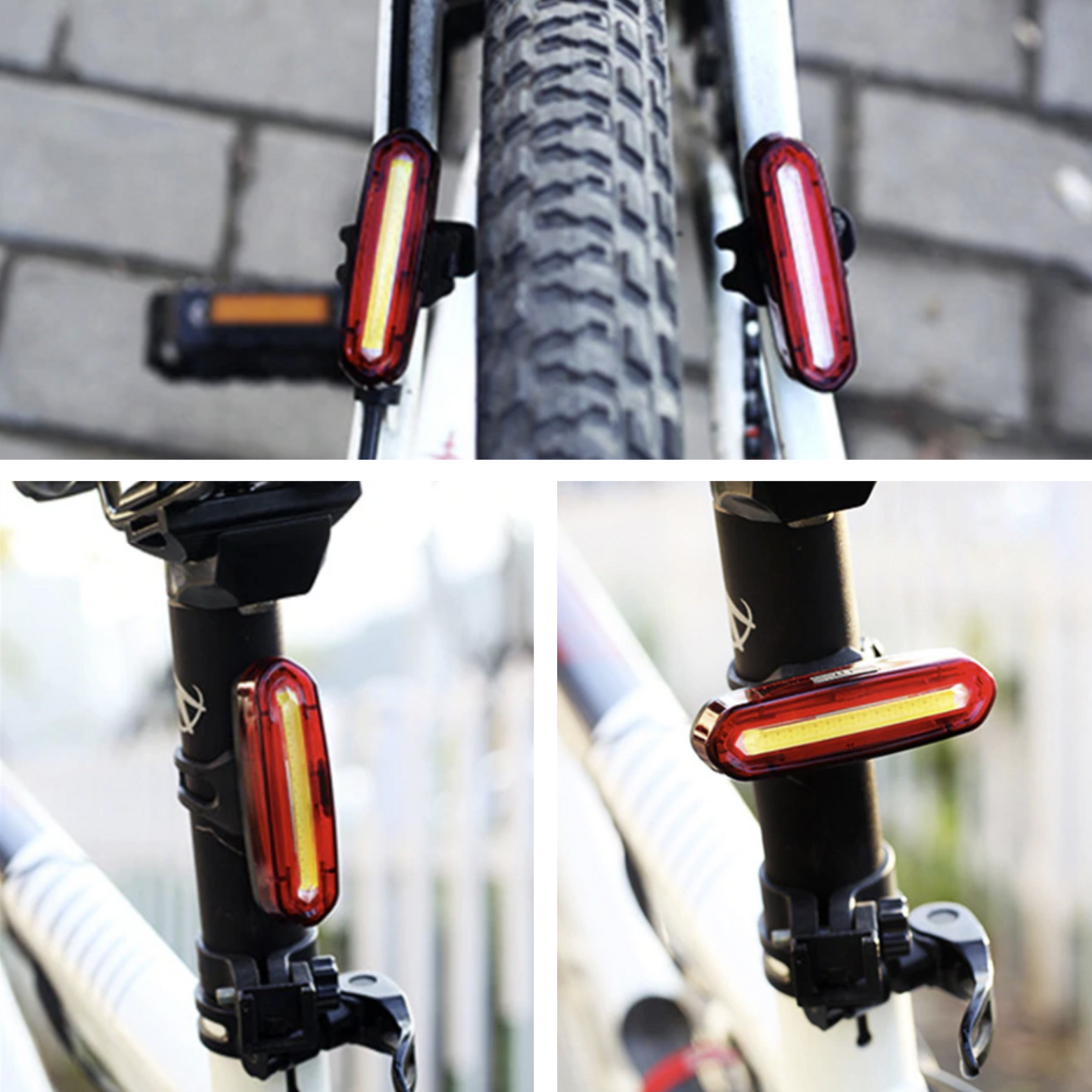 fietsachterlicht oplaadbaar krachtig led