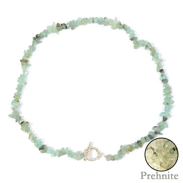 Zenya | Boheemse Ketting met Natuurlijke Halfedelstenen – Heling & Harmonie