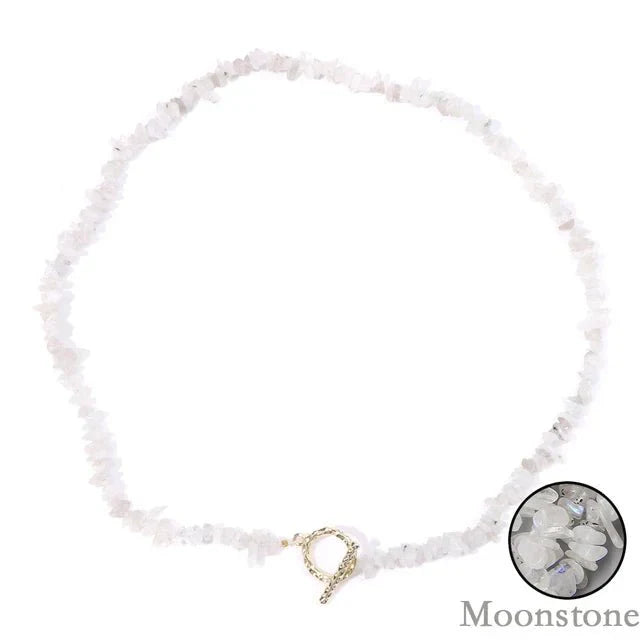 Zenya | Boheemse Ketting met Natuurlijke Halfedelstenen – Heling & Harmonie