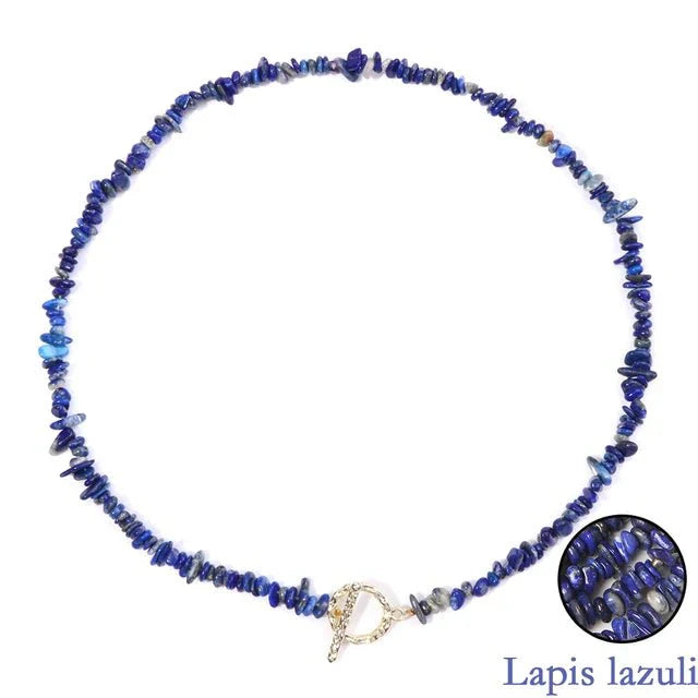 Zenya | Boheemse Ketting met Natuurlijke Halfedelstenen – Heling & Harmonie