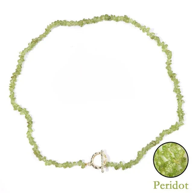 Zenya | Boheemse Ketting met Natuurlijke Halfedelstenen – Heling & Harmonie