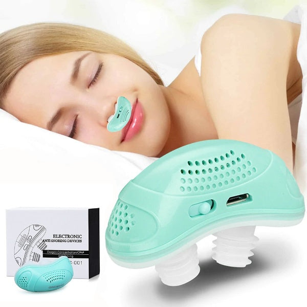 SilentAir Mini – Compact Slaapapparaat tegen Snurken & Slaapapneu