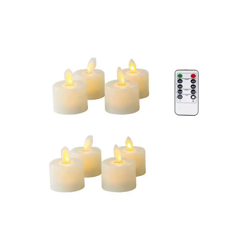 kaarsen set vlamloos set
