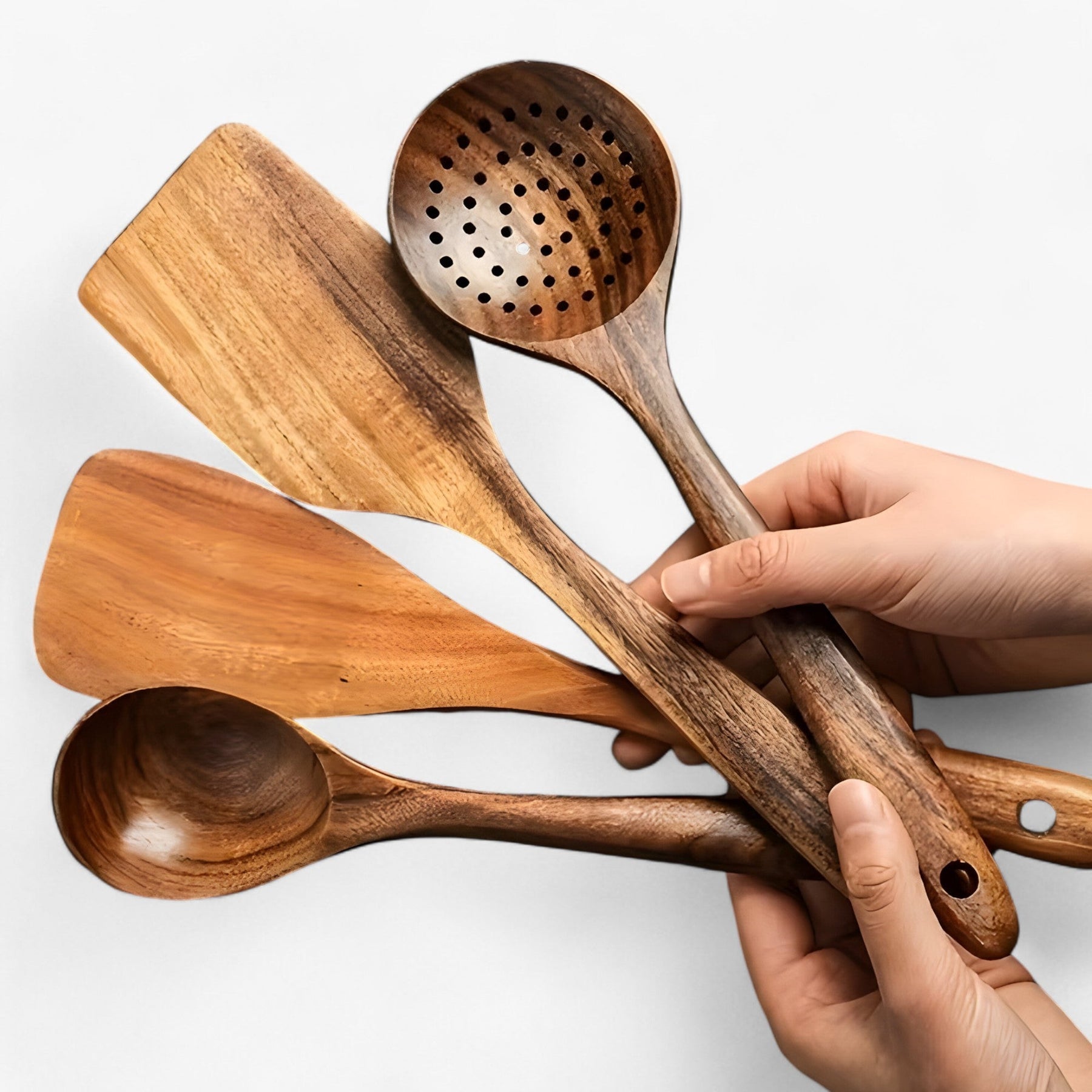 keukengerei 11 delig hout