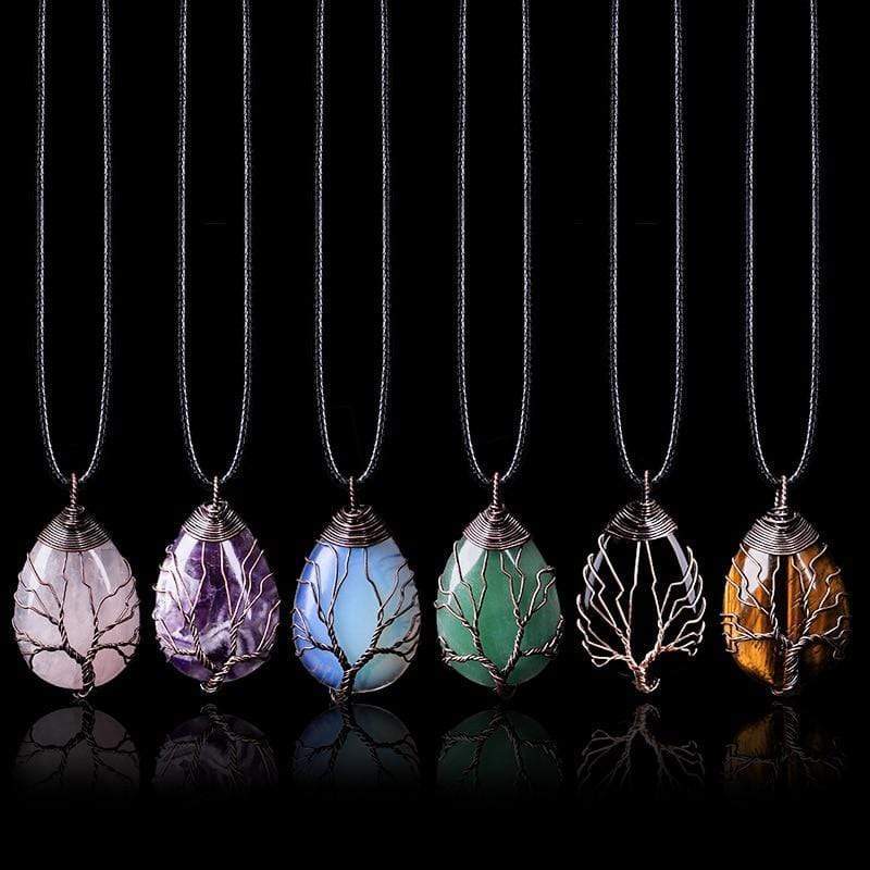 Elira – Aventurijn Druppelketting - Een elegant sieraad dat rust en vertrouwen uitstraalt.