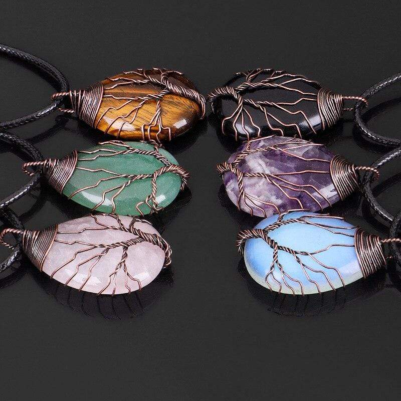 Elira – Aventurijn Druppelketting - Een elegant sieraad dat rust en vertrouwen uitstraalt.