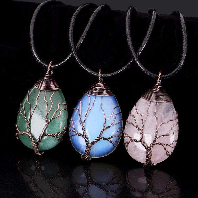 Elira – Aventurijn Druppelketting - Een elegant sieraad dat rust en vertrouwen uitstraalt.