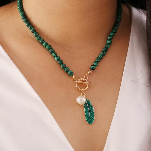 Elira – Malachiet Harmonie Ketting