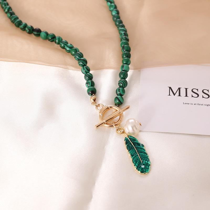 Elira – Malachiet Harmonie Ketting