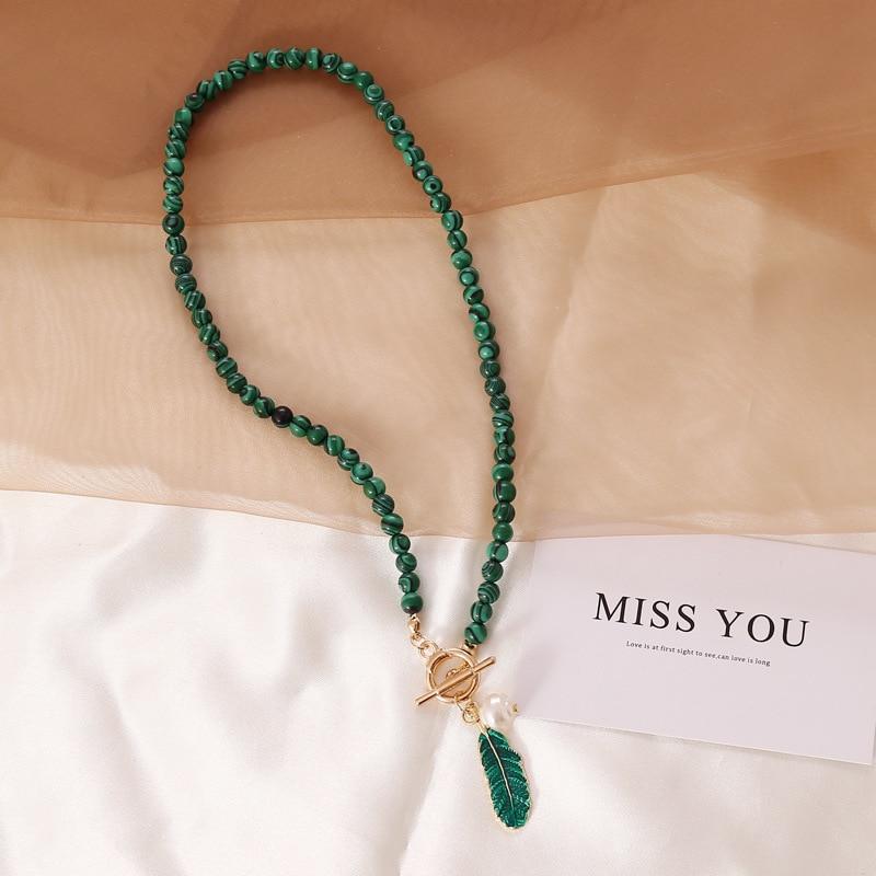 Elira – Malachiet Harmonie Ketting