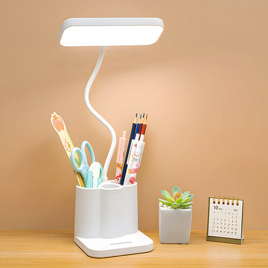 BrightDesk – LED Bureaulamp met Geïntegreerde Pennenhouder