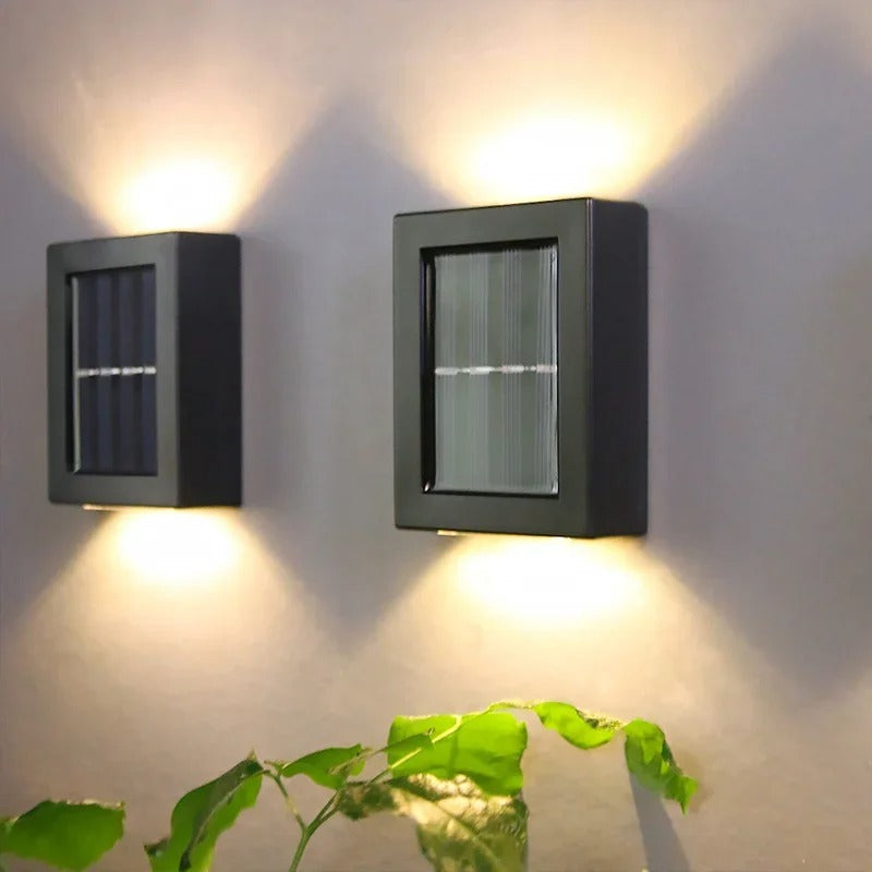 LumaBeam - Luxe Draadloze Solar LED Wandlampen